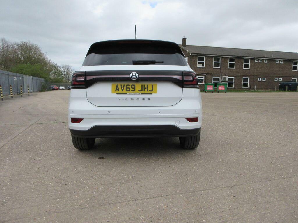 Volkswagen T-Cross 1.0 Tsi R-line Dsg Euro 6 S S White #3