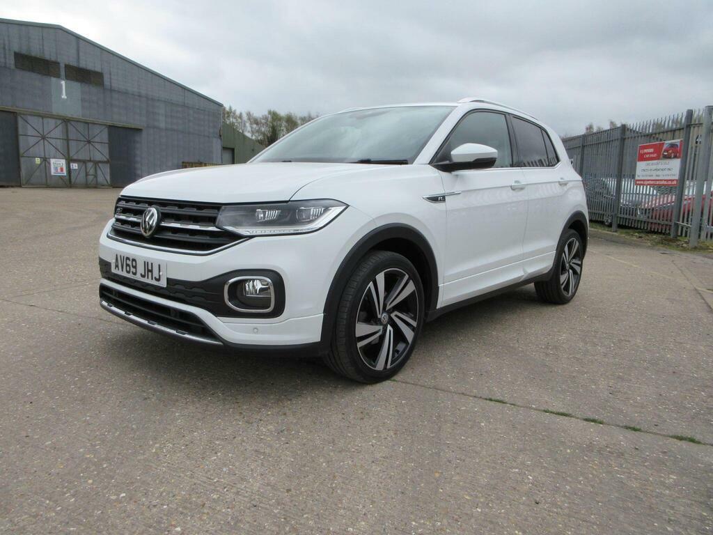 Volkswagen T-Cross 1.0 Tsi R-line Dsg Euro 6 S S White #6