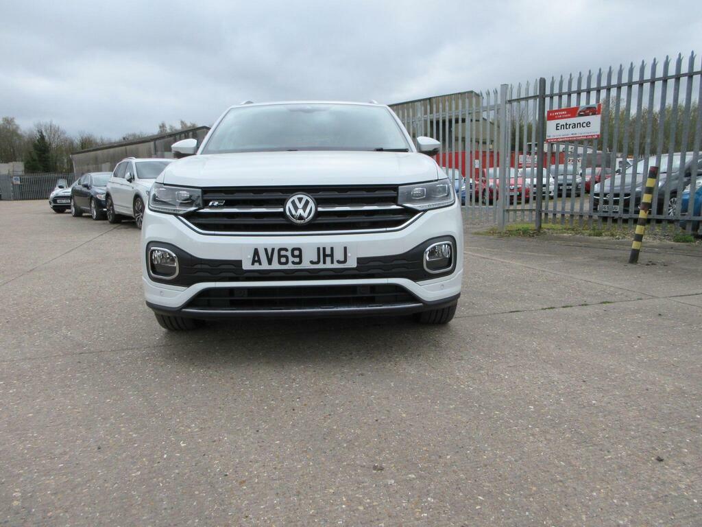 Volkswagen T-Cross 1.0 Tsi R-line Dsg Euro 6 S S White #2