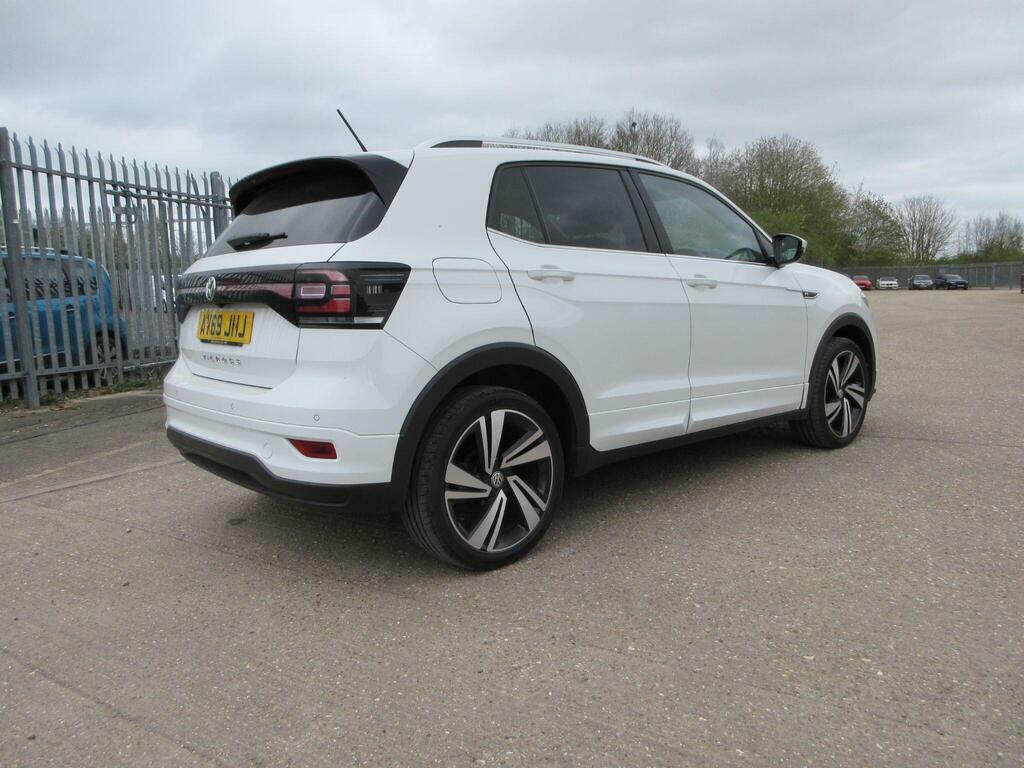 Volkswagen T-Cross 1.0 Tsi R-line Dsg Euro 6 S S White #5