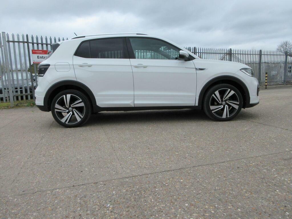 Volkswagen T-Cross 1.0 Tsi R-line Dsg Euro 6 S S White #4