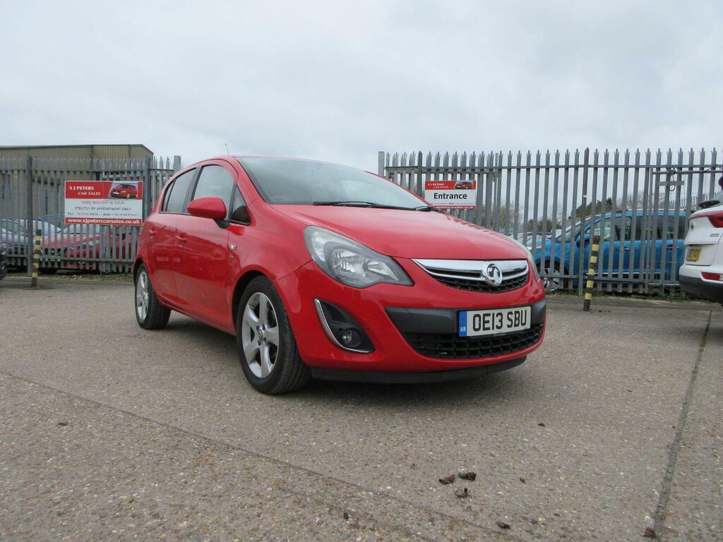 Vauxhall Corsa 1.2 16V Sxi Euro 5 Red