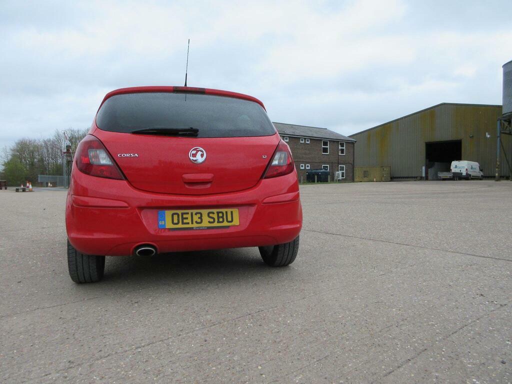 Vauxhall Corsa 1.2 16V Sxi Euro 5 OE13SBU Red #3