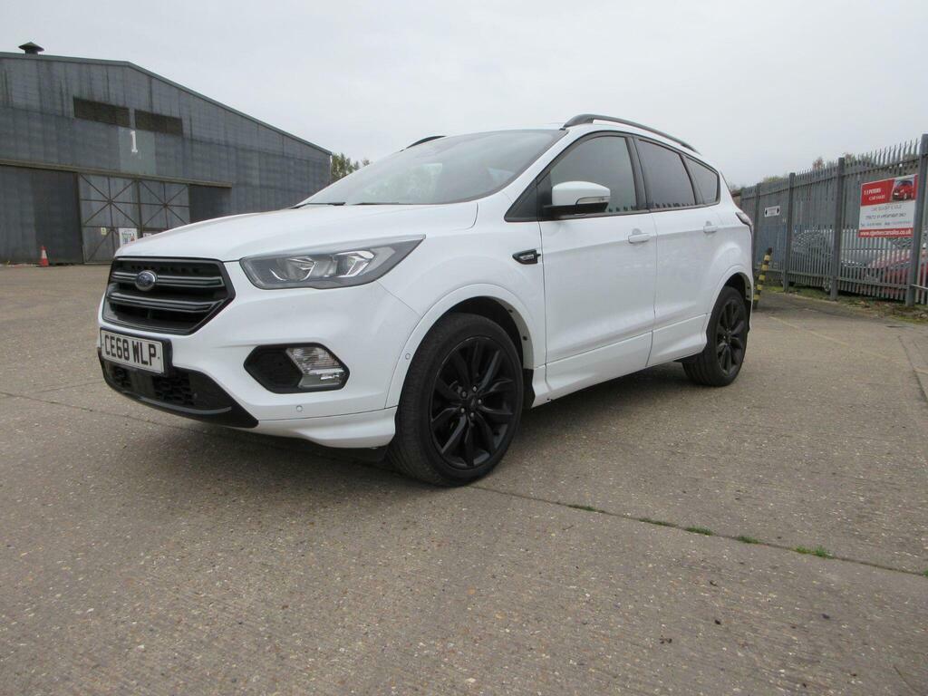 Ford Kuga 1.5T Ecoboost St-line X Euro 6 S S CE68MLP White #6