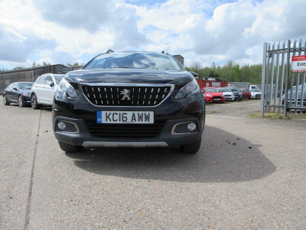 Peugeot 2008 1.2 Puretech Allure Euro 6 KC16AWW Black #2