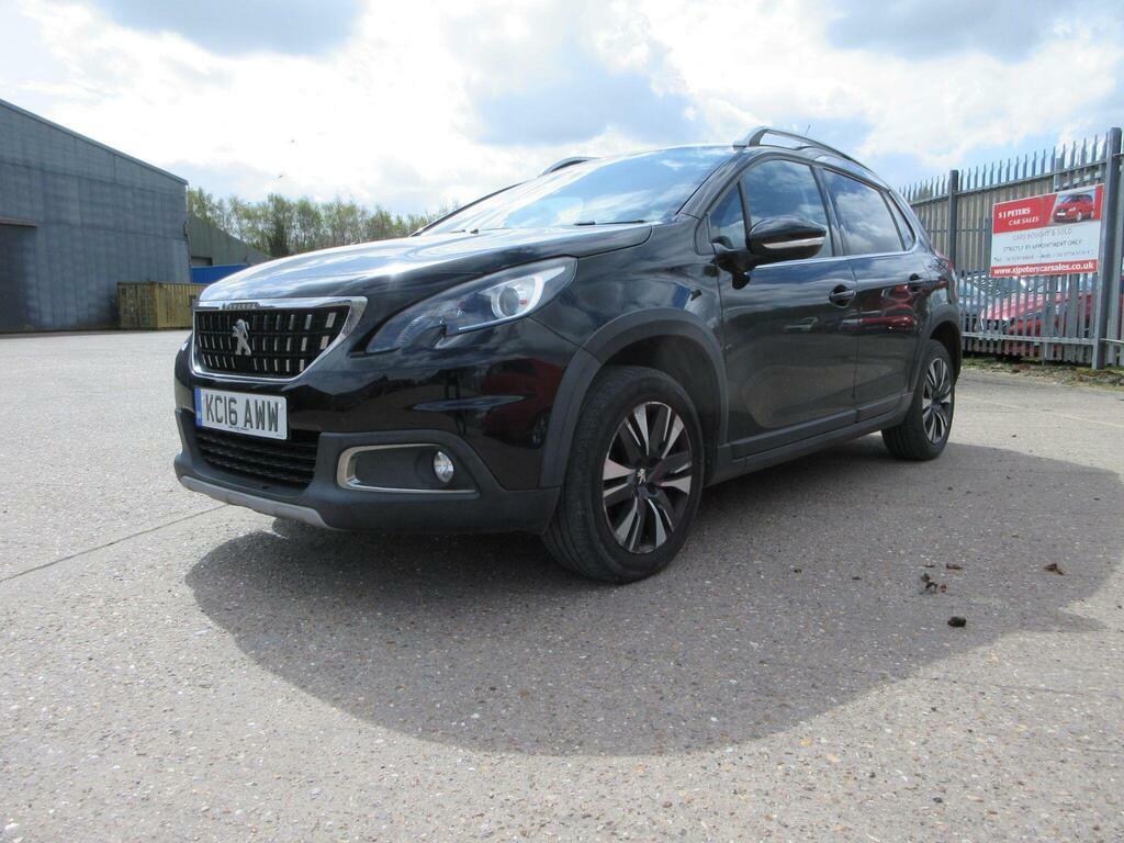 Peugeot 2008 1.2 Puretech Allure Euro 6 KC16AWW Black #6