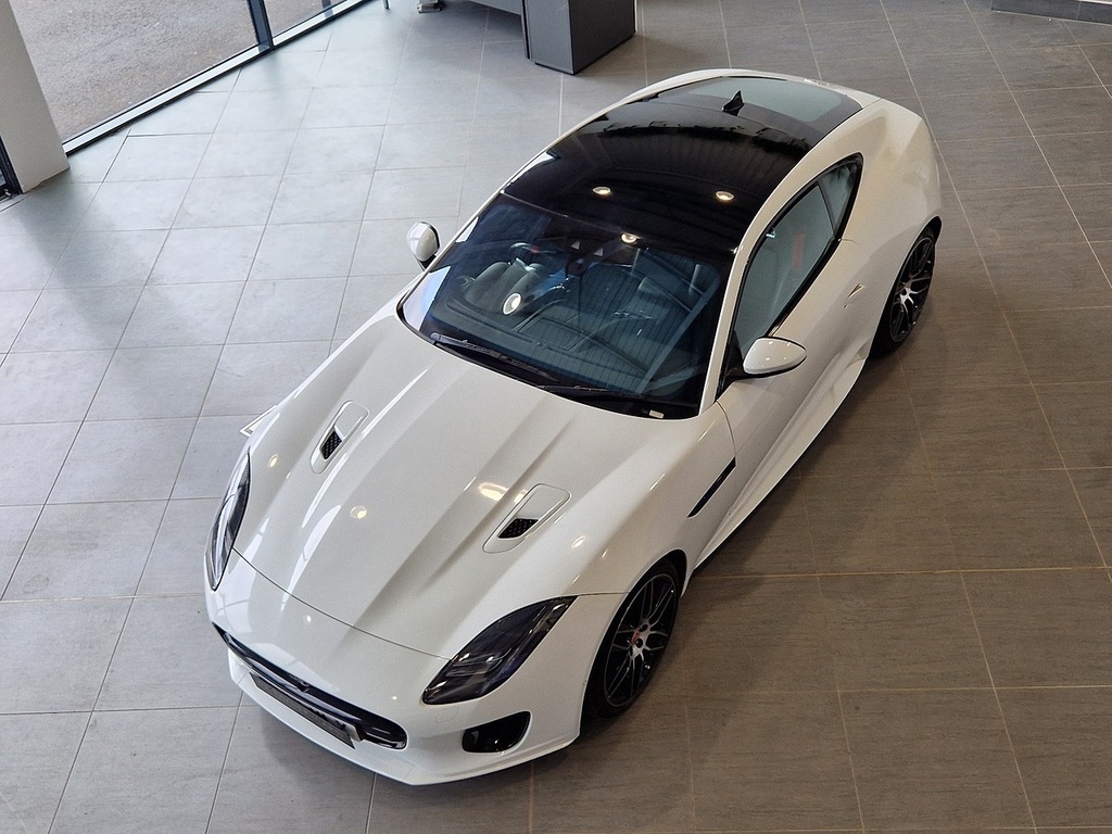 Jaguar F-Type V6 Chequered Flag OE69VLX White #2