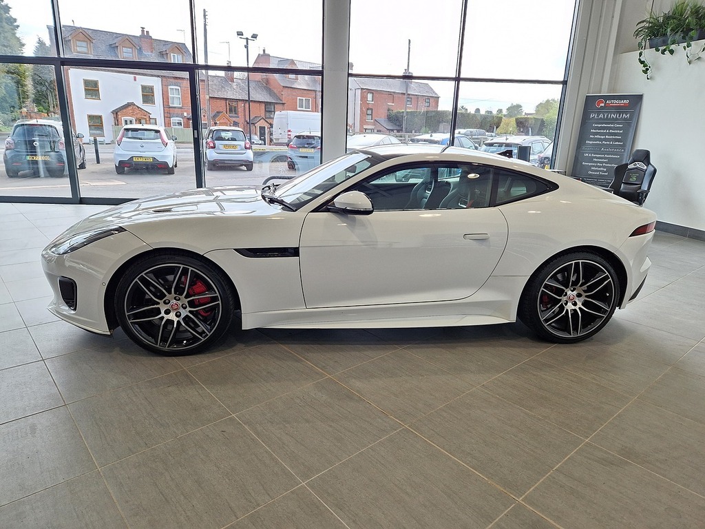 Jaguar F-Type V6 Chequered Flag OE69VLX White #3