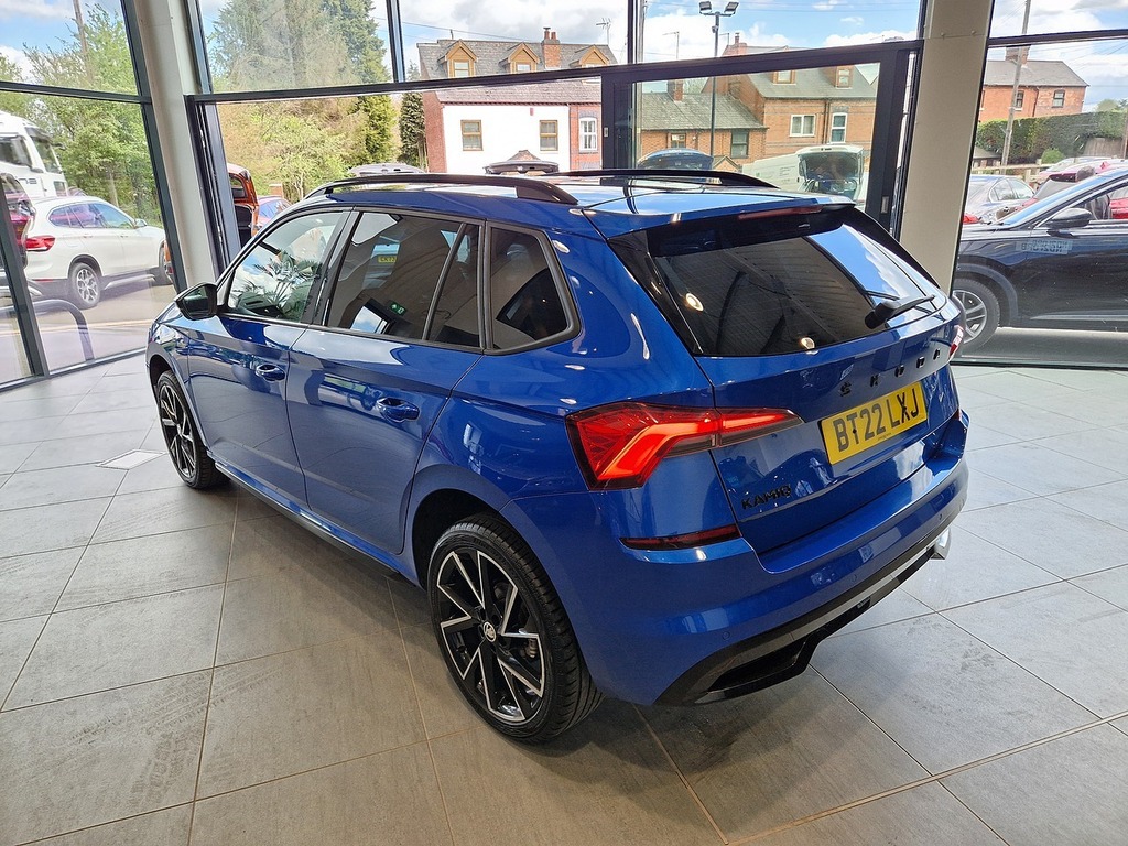 Skoda Kamiq Tsi Monte Carlo BT22LXJ Blue #4