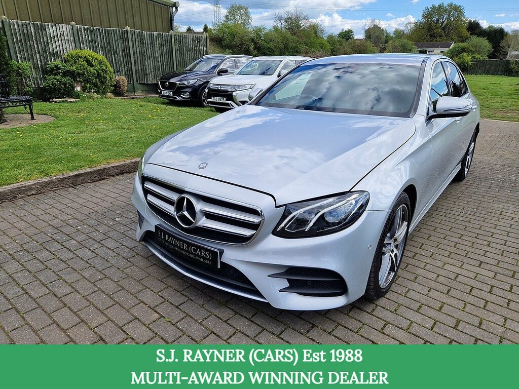 Mercedes-Benz E Class E220d Amg Line Silver