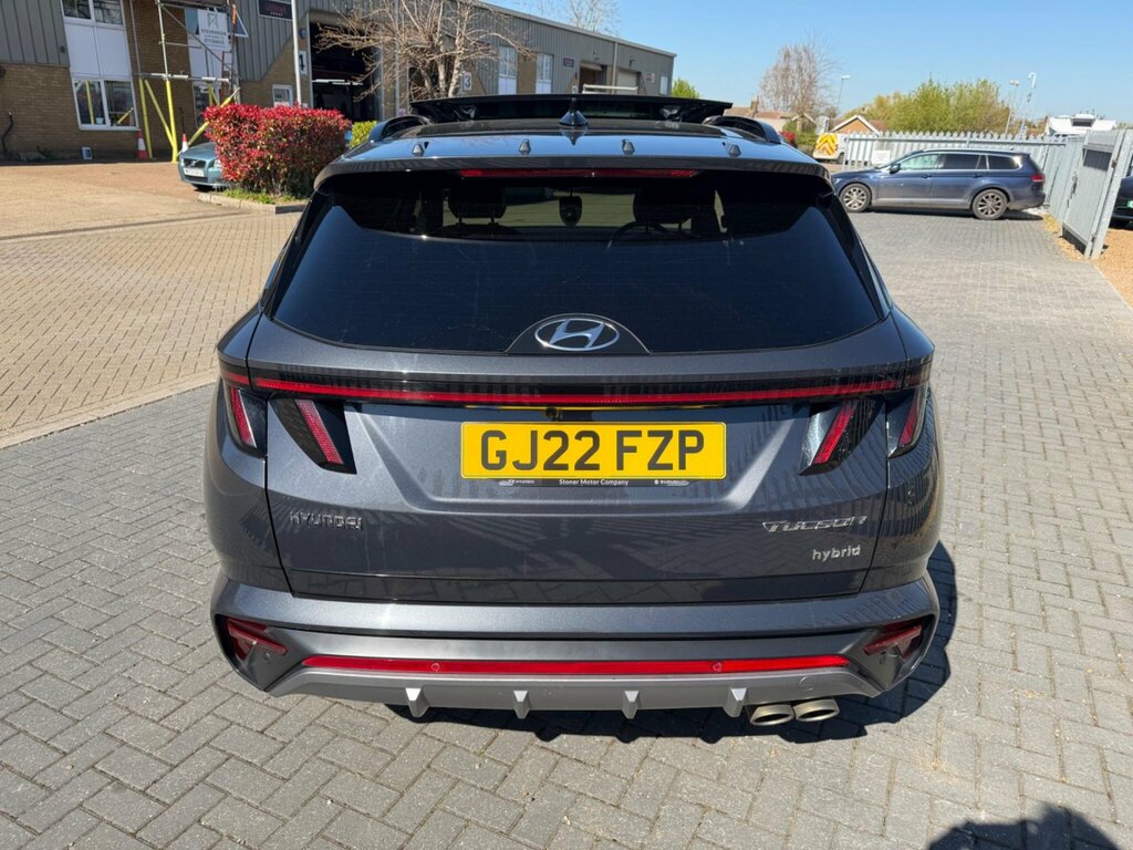 Hyundai Tucson 1.6 H T-gdi N Line S Euro 6 Ss GJ22FZP Grey #4