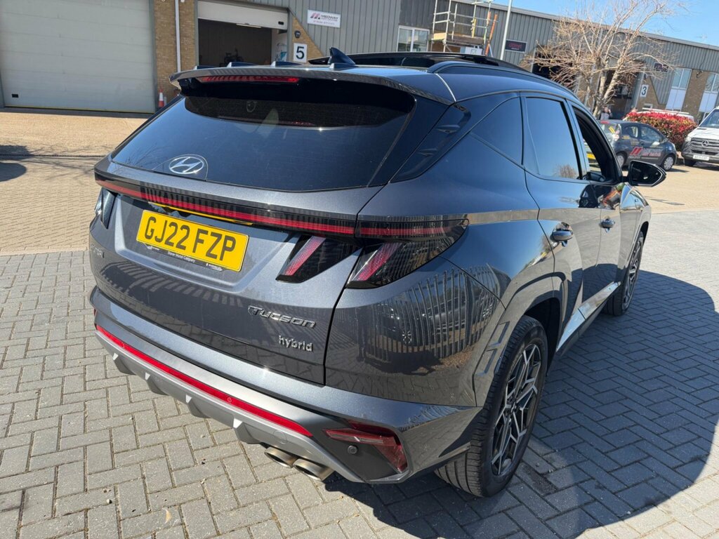 Hyundai Tucson 1.6 H T-gdi N Line S Euro 6 Ss GJ22FZP Grey #3