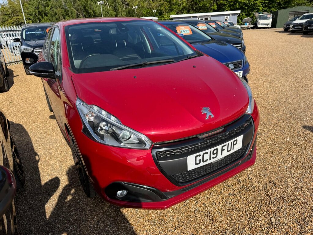Peugeot 208 1.2 Puretech Gpf Gt Line Eat Euro 6 Ss Red