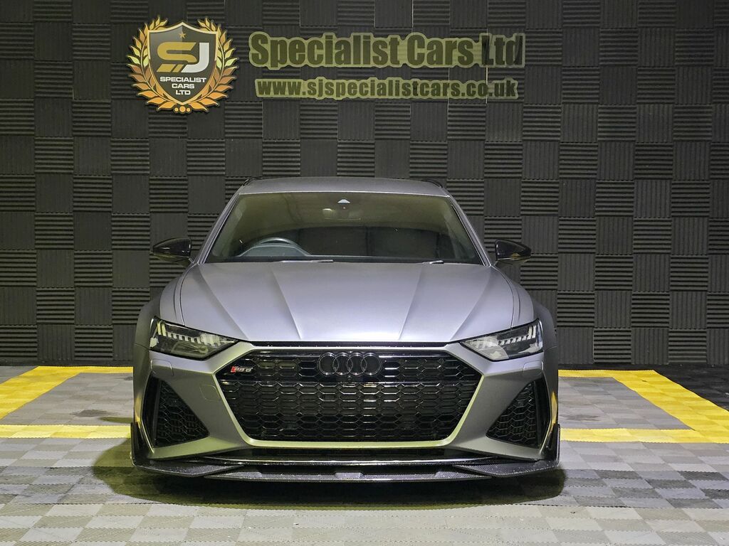 Audi RS6 Avant Estate YT70BZN Blue #2