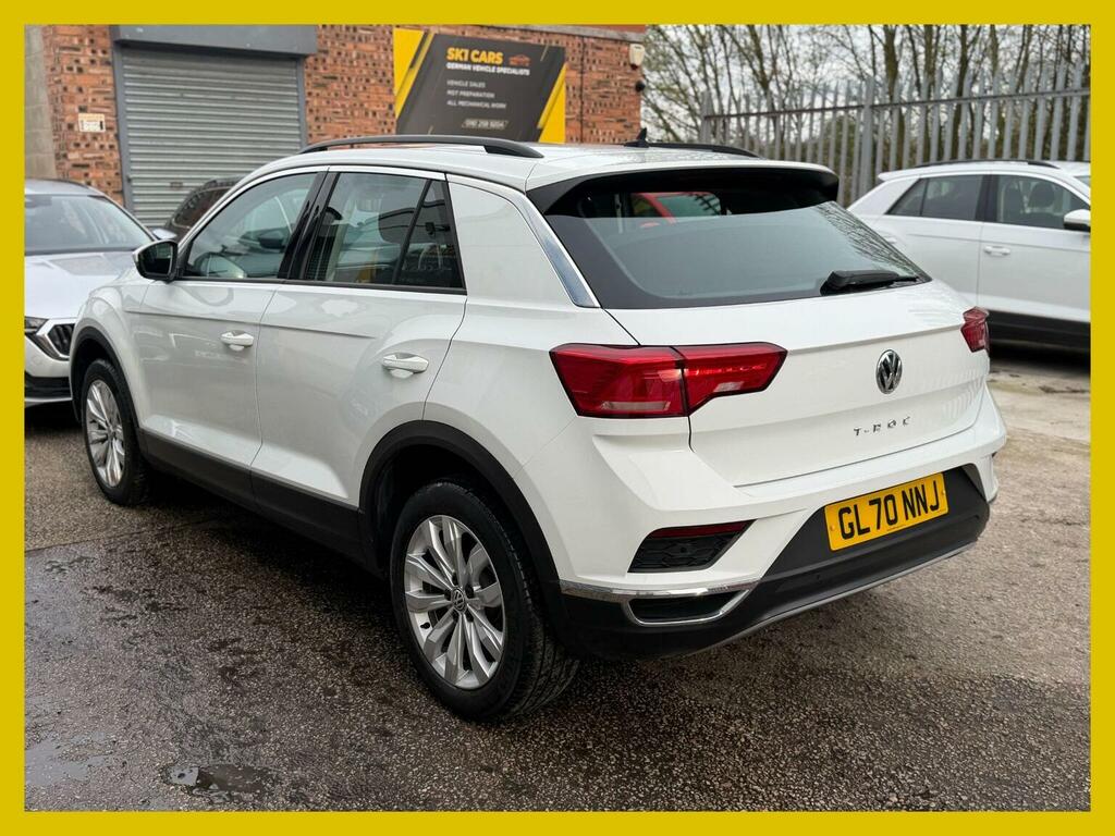 Volkswagen T-Roc Suv 1.0 Tsi Se Euro 6 Ss 202170 GL70NNJ White #6