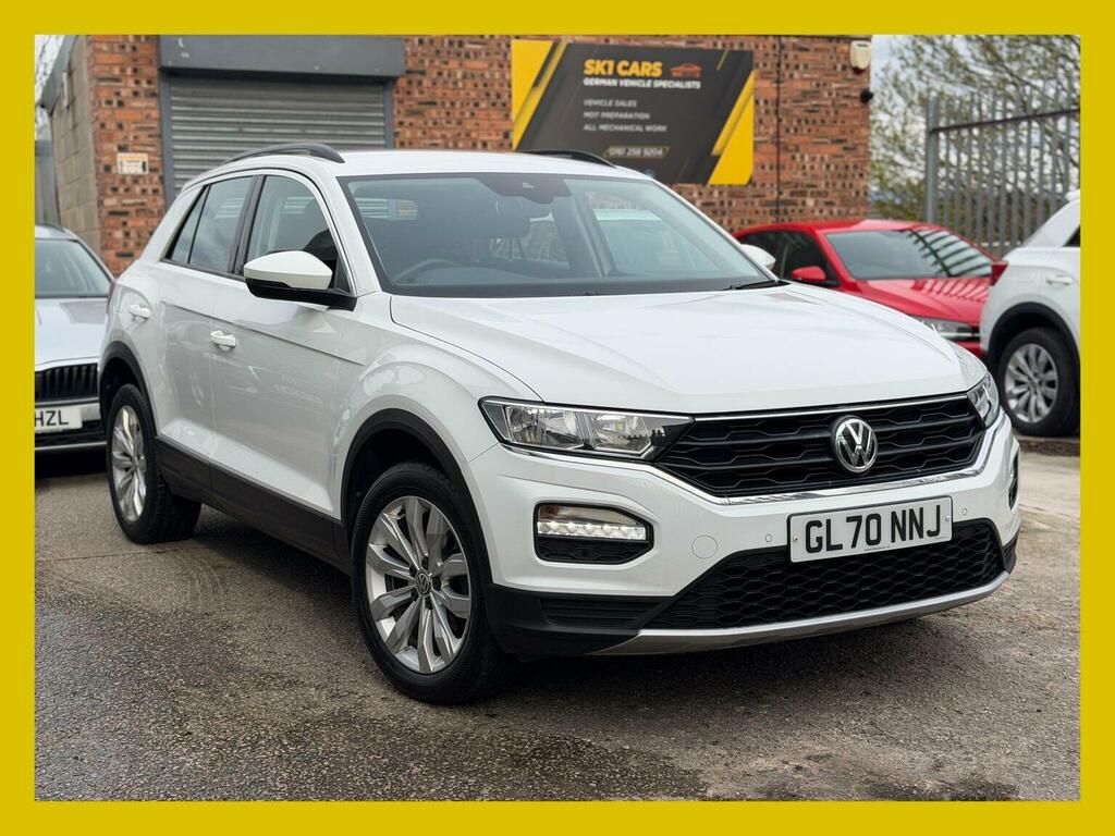 Volkswagen T-Roc Suv 1.0 Tsi Se Euro 6 Ss 202170 GL70NNJ White #3
