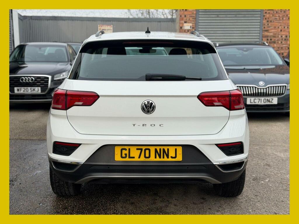 Volkswagen T-Roc Suv 1.0 Tsi Se Euro 6 Ss 202170 GL70NNJ White #5