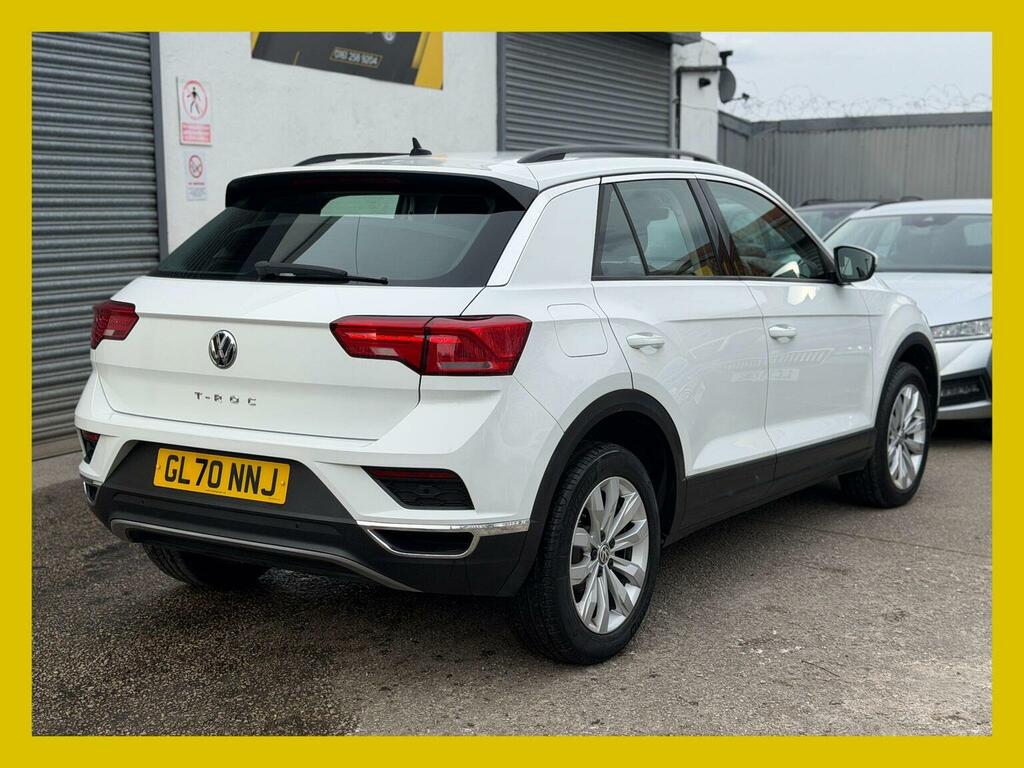 Volkswagen T-Roc Suv 1.0 Tsi Se Euro 6 Ss 202170 GL70NNJ White #4