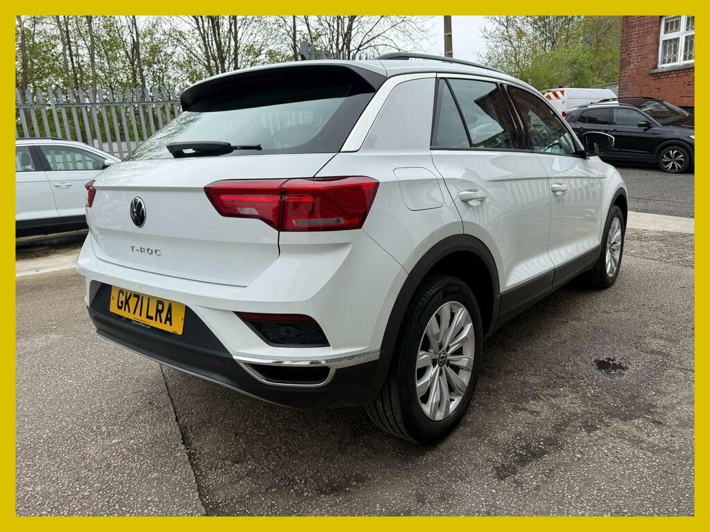 Volkswagen T-Roc Suv 1.0 Tsi Se Euro 6 Ss 202271 GK71LRA White #6