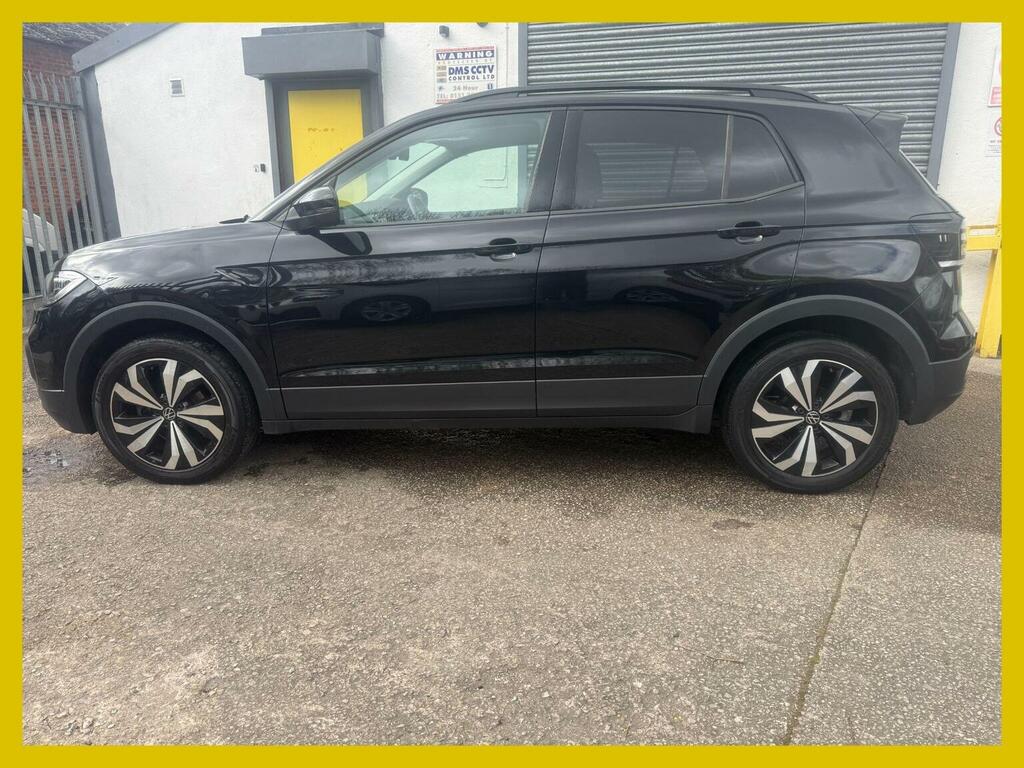 Volkswagen T-Cross Suv 1.0 Tsi Black Edition Euro 6 Ss 20212 YF21OMB Black #3