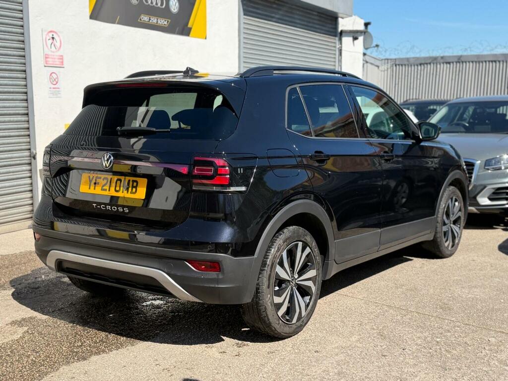 Volkswagen T-Cross Suv 1.0 Tsi Black Edition Euro 6 Ss 20212 YF21OMB Black #5