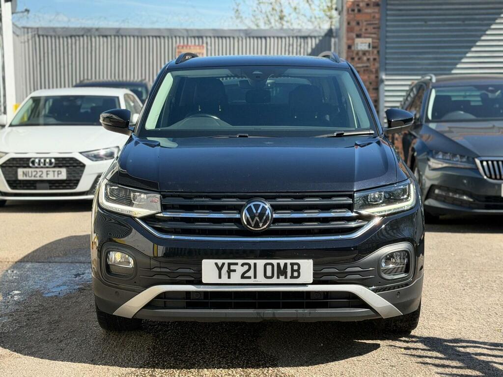 Volkswagen T-Cross Suv 1.0 Tsi Black Edition Euro 6 Ss 20212 YF21OMB Black #4