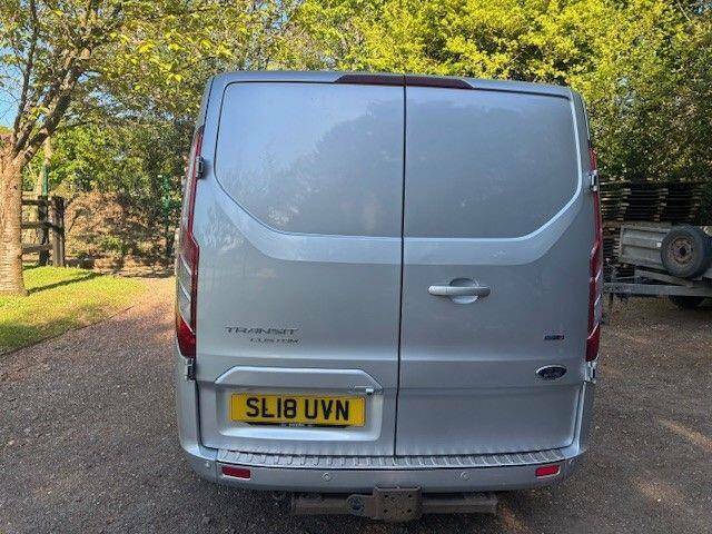 Ford Transit Custom 2.0 300 Ecoblue Limited Crew Van L1 H1 Euro 6 SL18UVN Silver #6