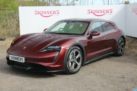 Porsche Taycan Turbo Cross Turismo RJ71DCZ Red #3