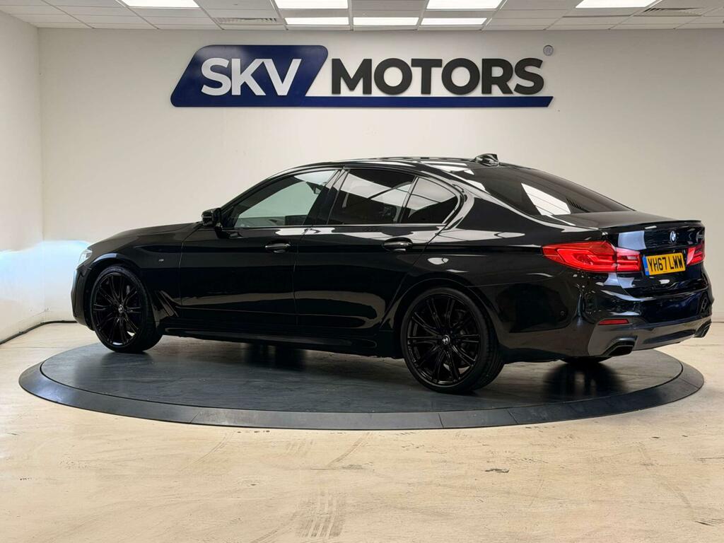 BMW 5 Series Saloon YH67LWW Black #5