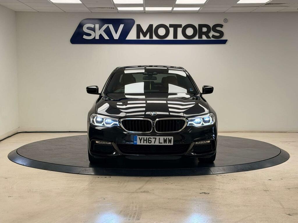 BMW 5 Series Saloon YH67LWW Black #3