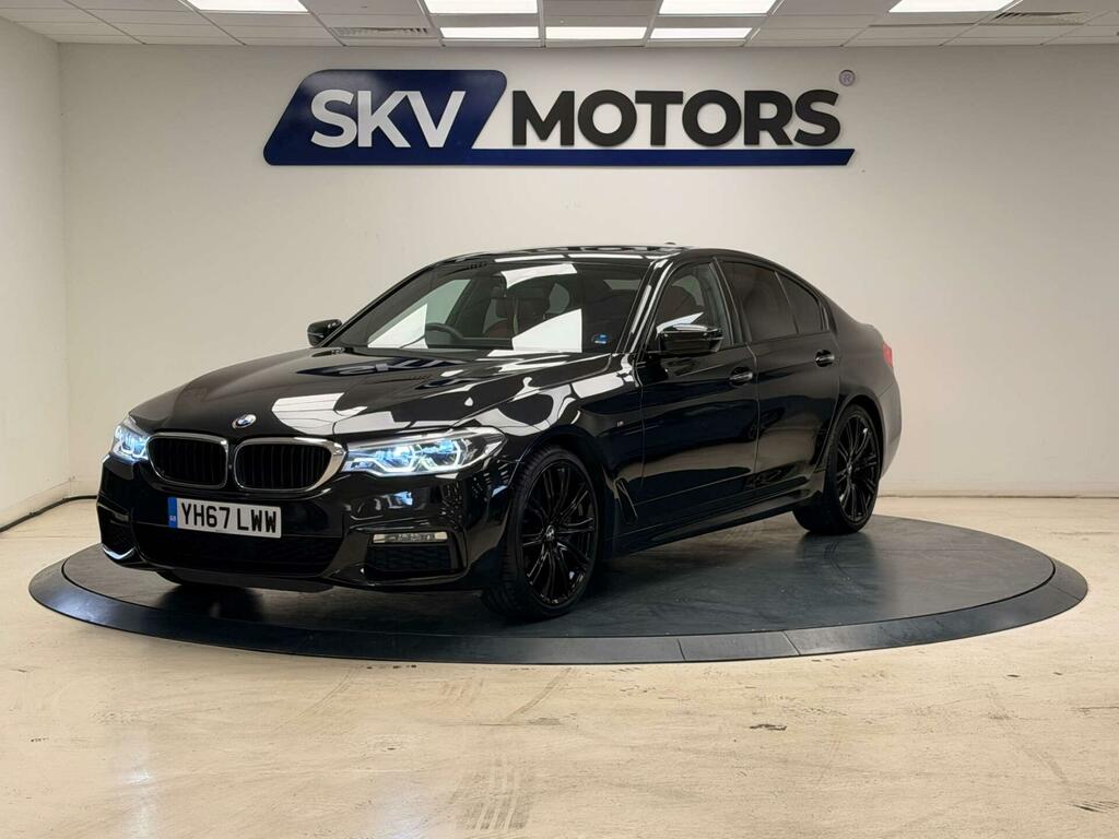 BMW 5 Series Saloon YH67LWW Black #4