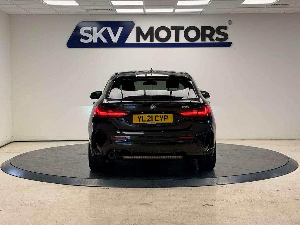 BMW 1 Series Hatchback YL21CYP Black #6