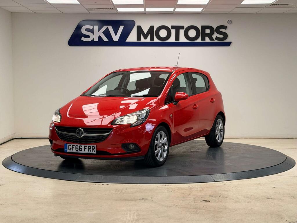 Vauxhall Corsa Hatchback GF66FRR Red #6