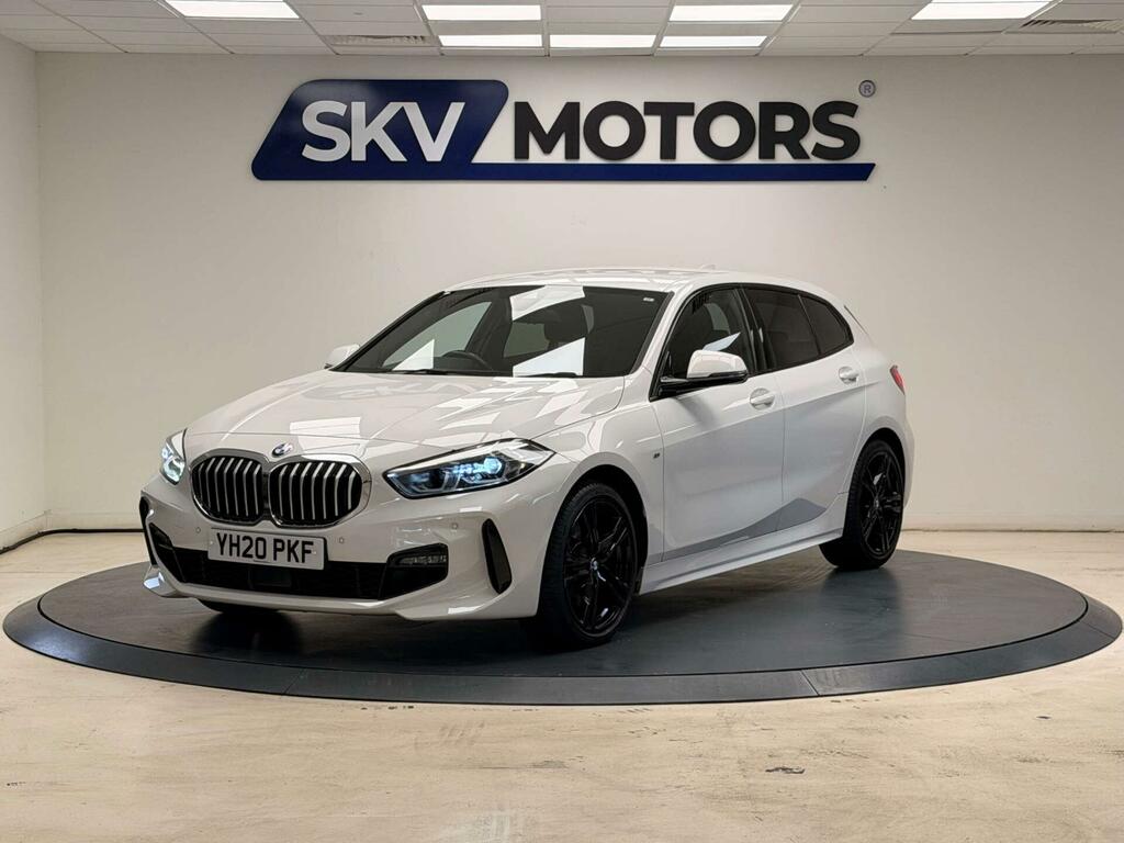 BMW 1 Series Hatchback YH20PKF White #4