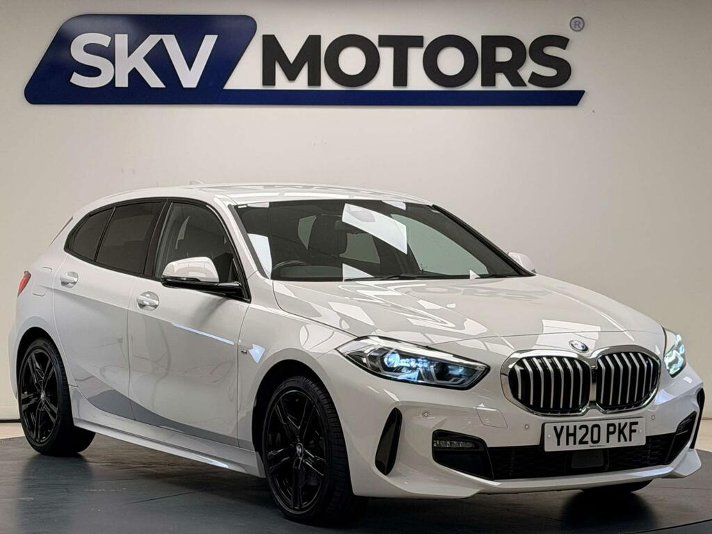 BMW 1 Series Hatchback YH20PKF White #2