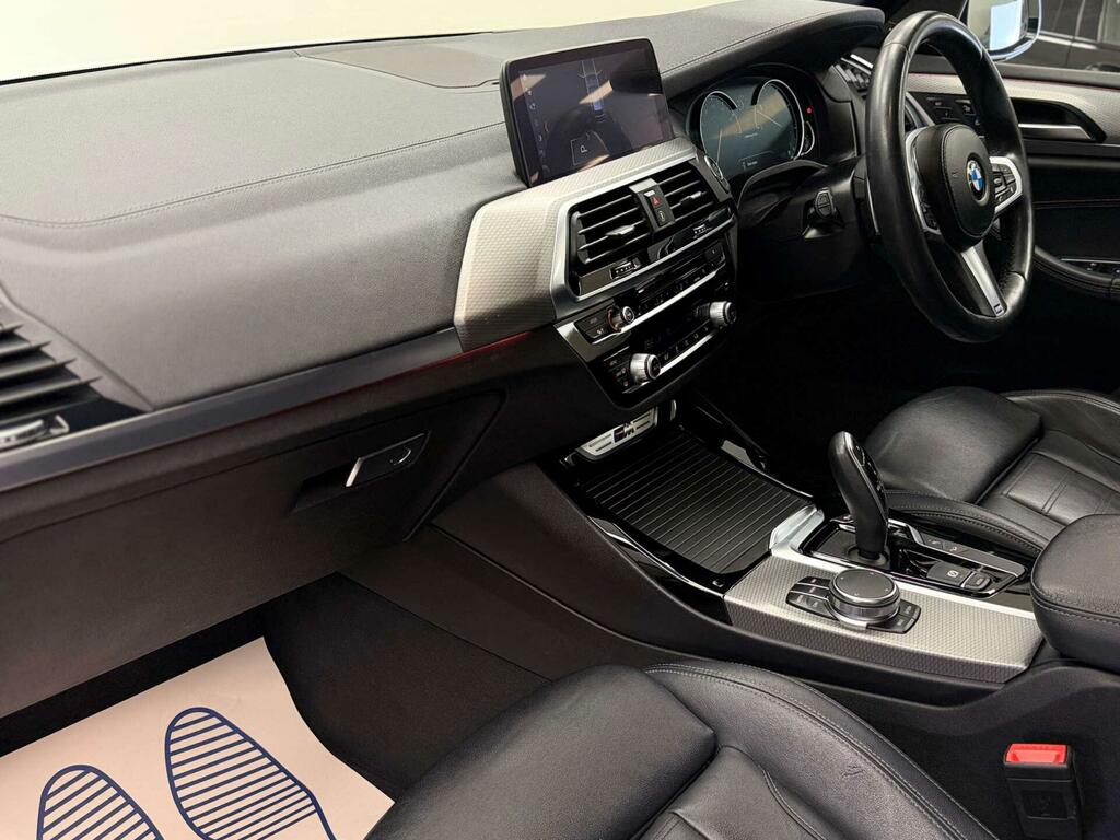 BMW X3 M40d White #4