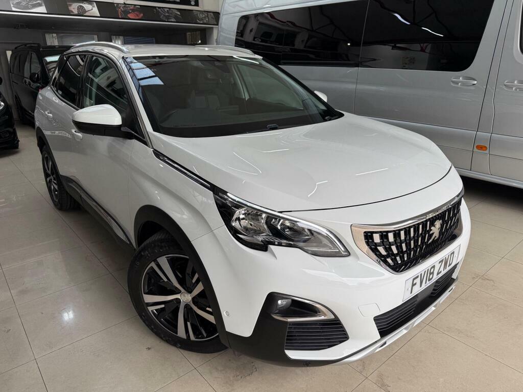 Peugeot 3008 1.6 Thp Allure Eat Euro 6 S S FV18ZWD White #2