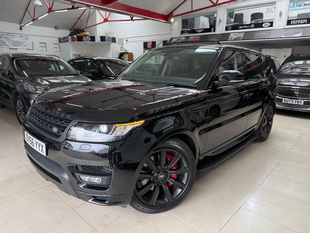 Land Rover Range Rover Sport 3.0 Sd V6 Dynamic 4Wd Euro 6 S Black #5