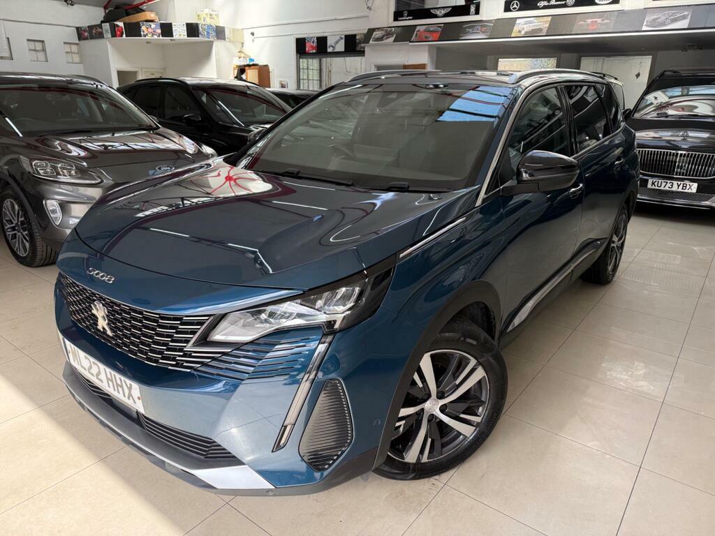 Peugeot 5008 1.2 Puretech Allure Premium Eat Euro 6 S S ML22HHX Blue #6
