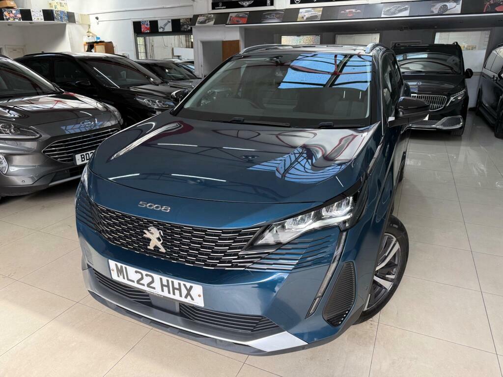 Peugeot 5008 1.2 Puretech Allure Premium Eat Euro 6 S S ML22HHX Blue #5