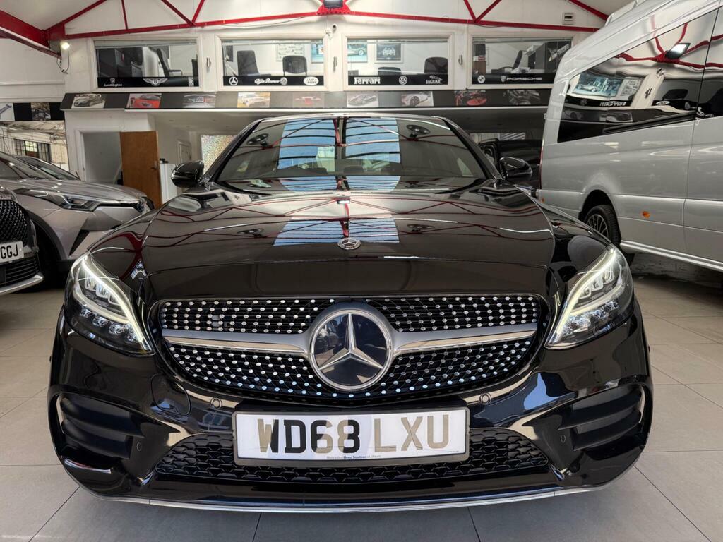 Mercedes-Benz C Class 1.5 C200 Mhev Eq Boost Amg Line G-tronic Euro 6 WD68LXU Black #3