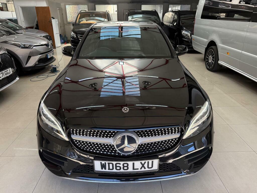 Mercedes-Benz C Class 1.5 C200 Mhev Eq Boost Amg Line G-tronic Euro 6 WD68LXU Black #4