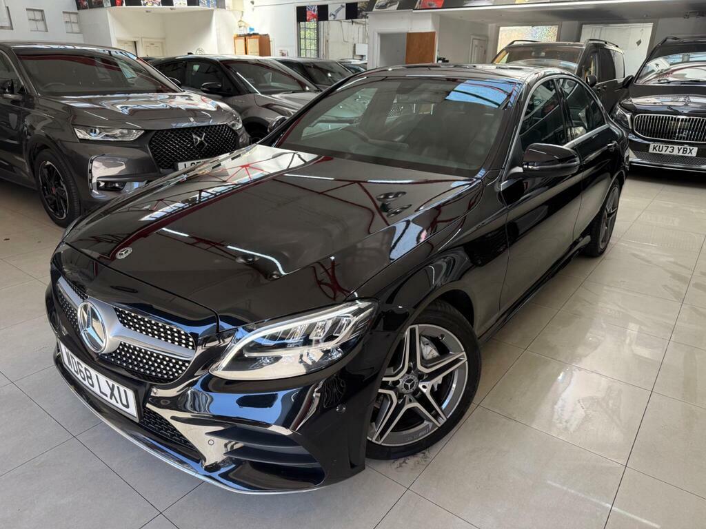 Mercedes-Benz C Class 1.5 C200 Mhev Eq Boost Amg Line G-tronic Euro 6 WD68LXU Black #6