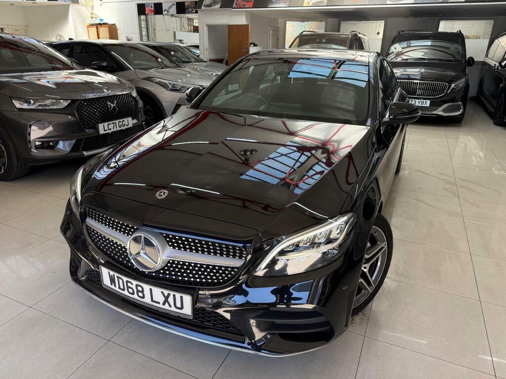 Mercedes-Benz C Class 1.5 C200 Mhev Eq Boost Amg Line G-tronic Euro 6 WD68LXU Black #5