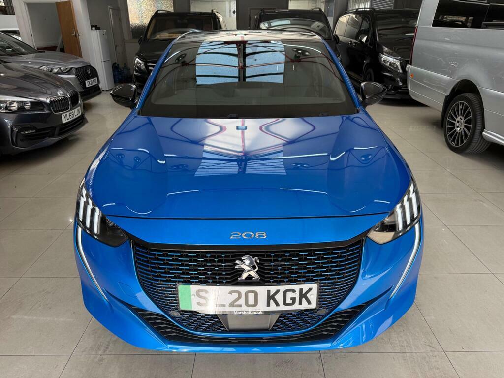 Peugeot e-208 50Kwh Gt Line SL20KGK Blue #3