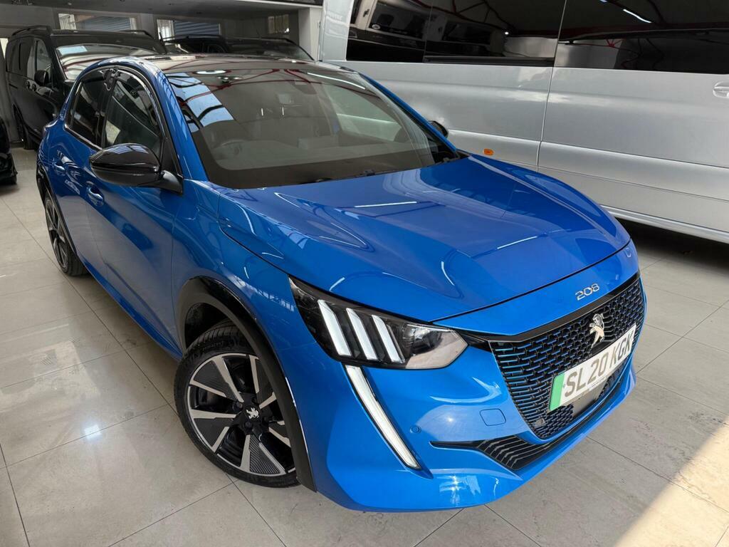 Peugeot e-208 50Kwh Gt Line SL20KGK Blue #2