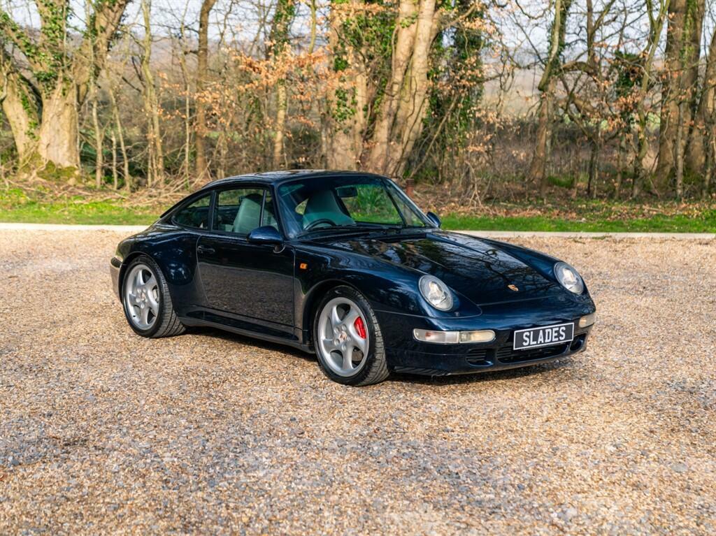 Porsche 911 3.6 993 Carrera 4S Coupe Awd 30 Blue #3