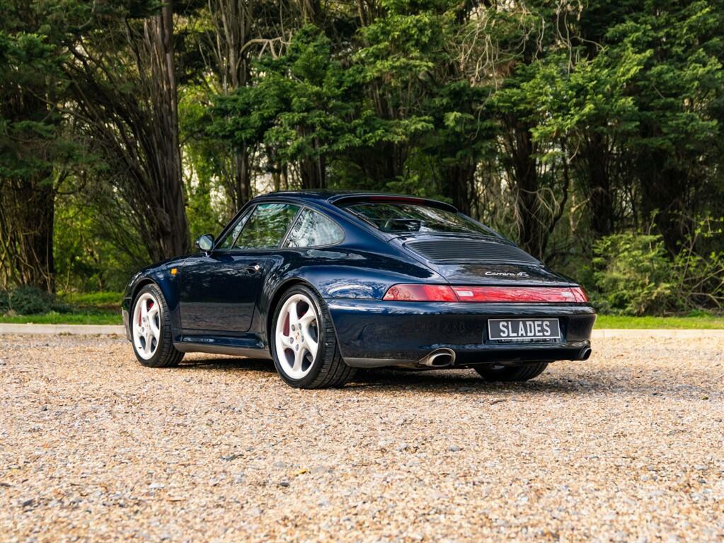 Porsche 911 3.6 993 Carrera 4S Coupe Awd 30 Blue #5
