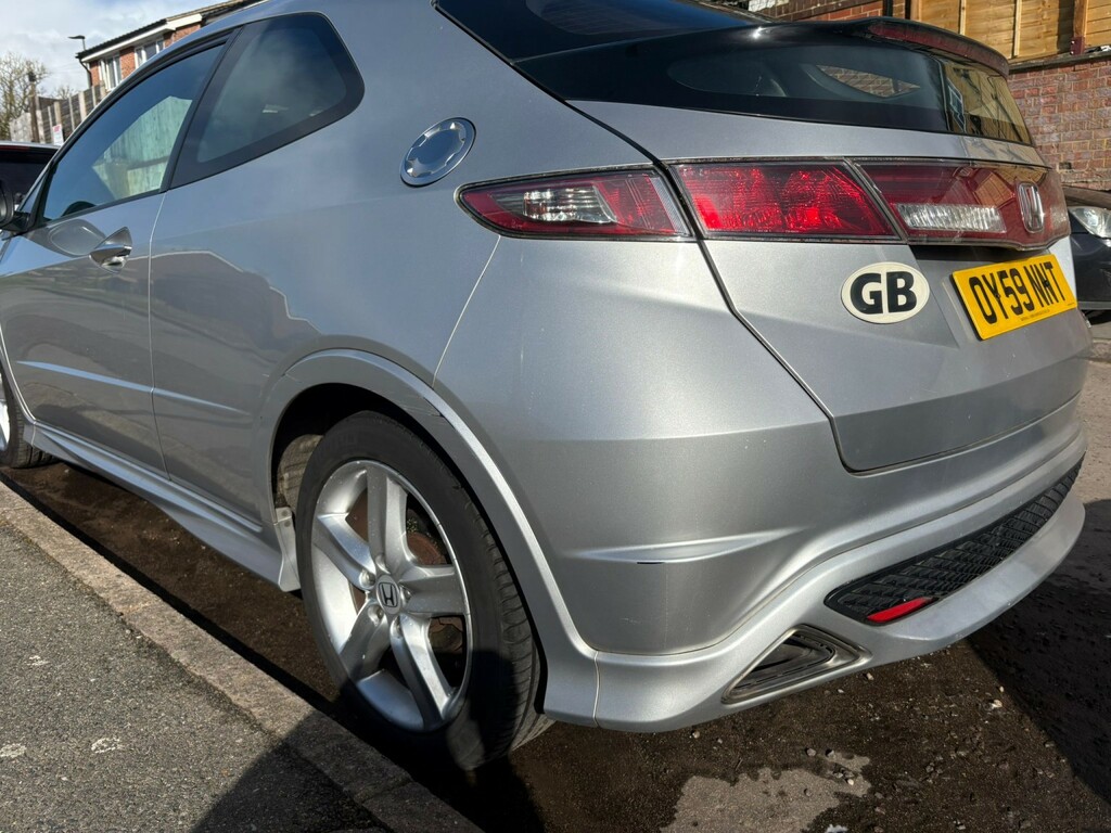 Honda Civic 1.8 I-vtec Type S Gt Silver #6