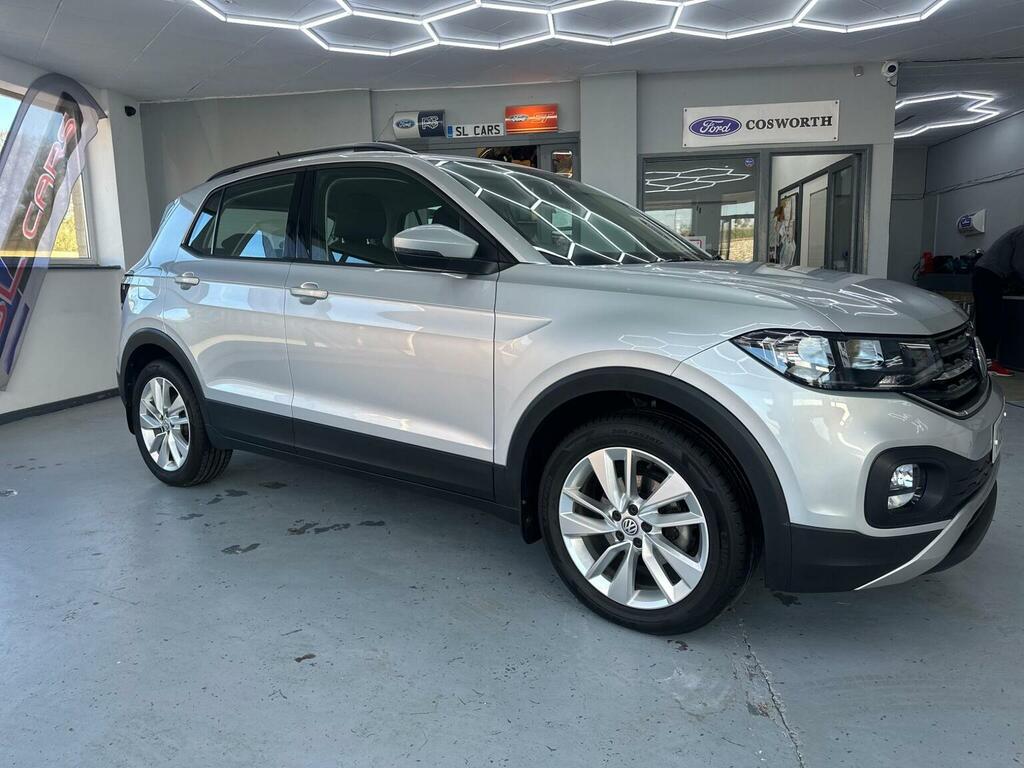 Volkswagen T-Cross Suv 1.0 Tsi Se Euro 6 Ss 201969 VX69ZKZ Silver #5